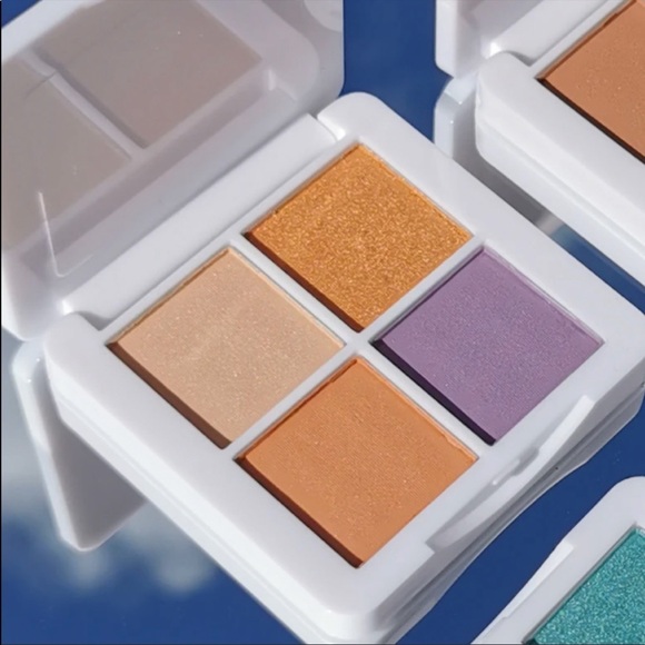 Estate Just a Taste Mini Pigment Palette in Peach Punch 4 shades NEW IN BOX - Picture 2 of 4